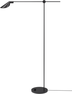 FRITZ HANSEN lampa podłogowa MS SERIES czarna
