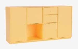 MONTANA komoda podwójna na cokole COUPLE różne kolory