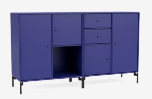 MONTANA komoda podwójna na nóżkach COUPLE różne kolory