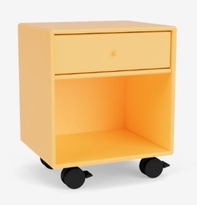 MONTANA szafka nocna na kółkach DREAM różne kolory