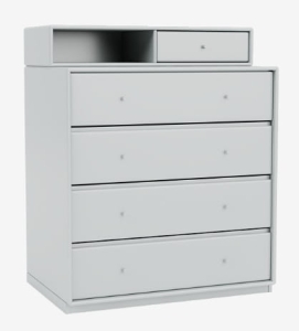 MONTANA komoda z półką na cokole KEEP różne kolory