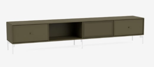 MONTANA szafka hi-fi / rtv na nóżkach OCTAVE VII różne kolory