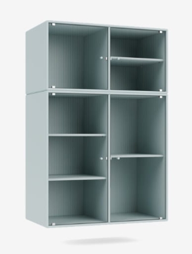 MONTANA szafka wisząca RIPPLE III różne kolory