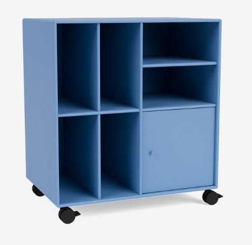 MONTANA szafka na płyty winylowe na kółkach SPIN II różne kolory