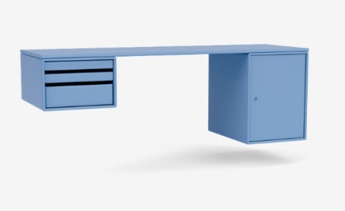 MONTANA biurko wiszące WORKSHOP różne kolory