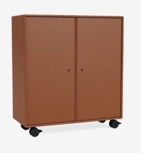 MONTANA półka - komoda na kółkach CR70 1118 30 cm różne kolory