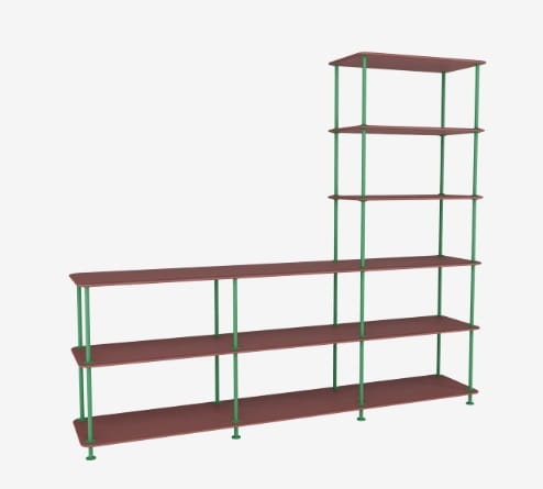 MONTANA regał FREE 522000 różne kolory