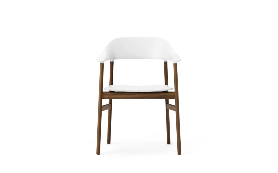NORMANN COPENHAGEN krzesło z podłokietnikami HERIT dymiony dąb/białe