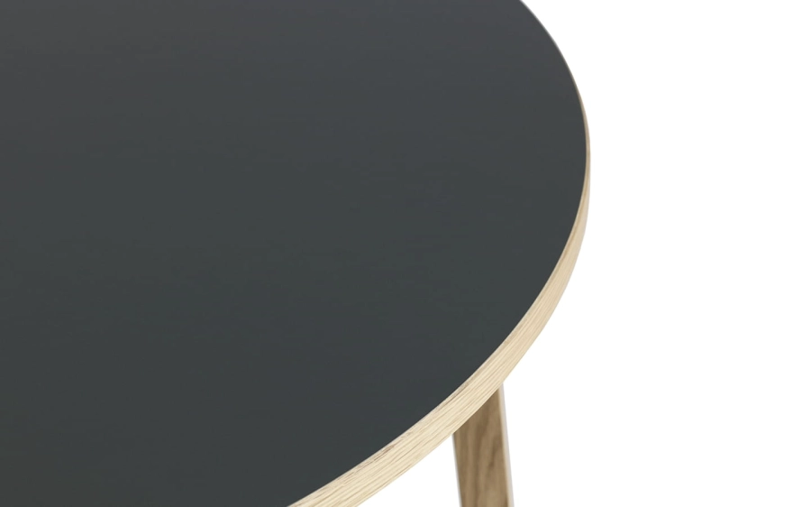 NORMANN COPENHAGEN stół SLICE LINOLEUM śr. 120 cm różne kolory