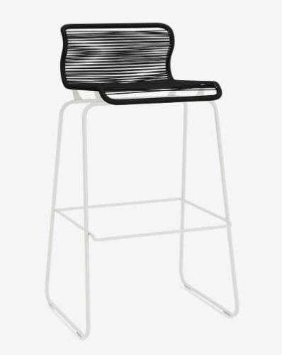 MONTANA krzesło barowe PANTON ONE 76cm clark / jasna szarość