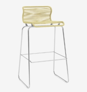 MONTANA krzesło barowe PANTON ONE 76cm vincent / chrom