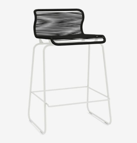 MONTANA krzesło barowe PANTON ONE 65cm clark / jasna szarość