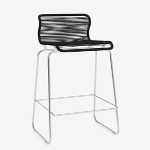 MONTANA krzesło barowe PANTON ONE 65cm clark / chrom