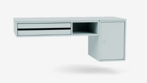 MONTANA półka / regał wiszący BUREAU 148 Flint QUICK SHIP