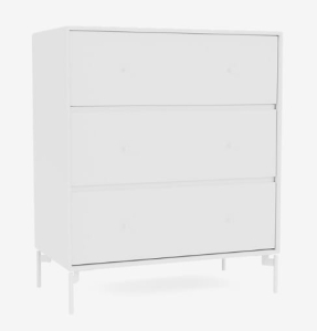 MONTANA komoda na nóżkach CARRY 101 New White QUICK SHIP