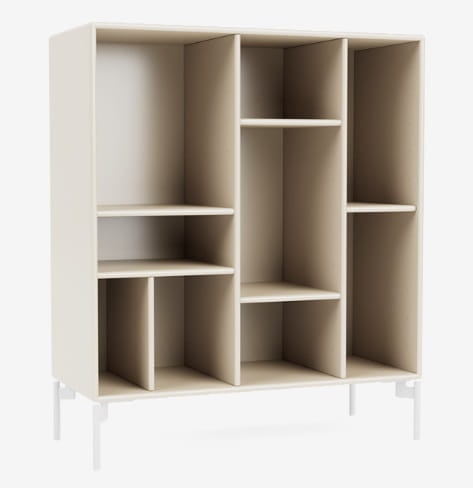 MONTANA półka / regał na nóżkach COMPILE 158 Oat QUICK SHIP