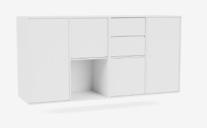 MONTANA komoda podwójna wisząca COUPLE 101 New White QUICK SHIP