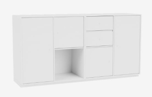 MONTANA komoda podwójna na cokole COUPLE 101 New White QUICK SHIP