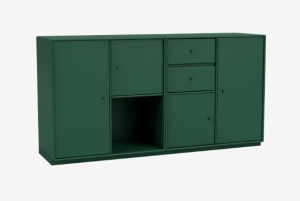 MONTANA komoda podwójna na cokole COUPLE 136 Pine QUICK SHIP