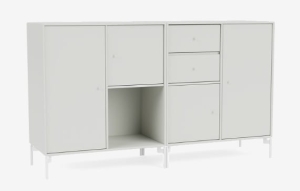 MONTANA komoda podwójna na nóżkach COUPLE 09 Nordic QUICK SHIP