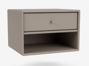 MONTANA szafka nocna wisząca DASH 141 Truffle QUICK SHIP