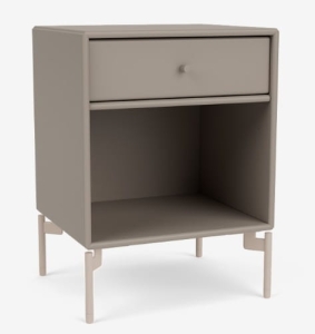MONTANA szafka nocna na nóżkach DREAM 141 Truffle QUICK SHIP 