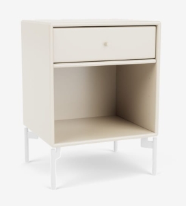 MONTANA szafka nocna na nóżkach DREAM 158 Oat QUICK SHIP