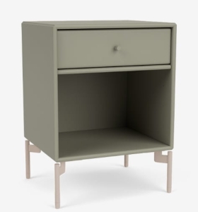MONTANA szafka nocna na nóżkach DREAM 144 Fennel QUICK SHIP