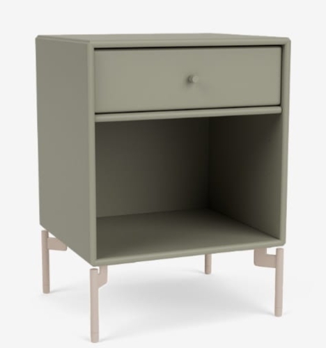 MONTANA szafka nocna na nóżkach DREAM 144 Fennel QUICK SHIP