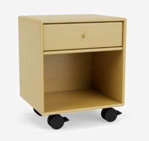 MONTANA szafka nocna na kółkach DREAM 157 Cumin QUICK SHIP