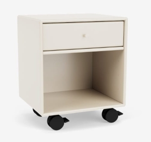 MONTANA szafka nocna na kółkach DREAM 158 Oat QUICK SHIP