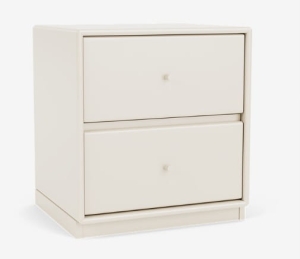 MONTANA szafka nocna na cokole DRIFT 158 Oat QUICK SHIP