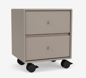 MONTANA szafka nocna na kółkach DRIFT 141 Truffle QUICK SHIP