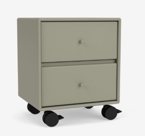 MONTANA szafka nocna na kółkach DRIFT 144 Fennel QUICK SHIP