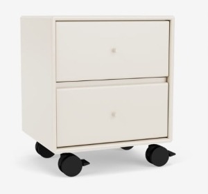 MONTANA szafka nocna na kółkach DRIFT 158 Oat QUICK SHIP