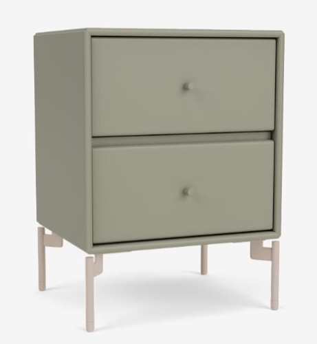 MONTANA szafka nocna na nóżkach DRIFT 144 Fennel QUICK SHIP