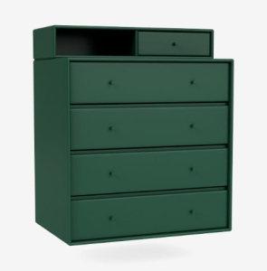 MONTANA komoda z półką wisząca KEEP 136 Pine QUICK SHIP