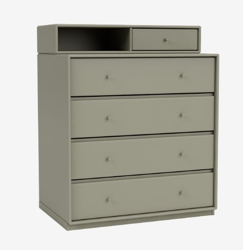 MONTANA komoda z półką na cokole KEEP 144 Fennel QUICK SHIP