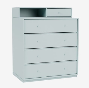 MONTANA komoda z półką na cokole KEEP 148 Flint QUICK SHIP