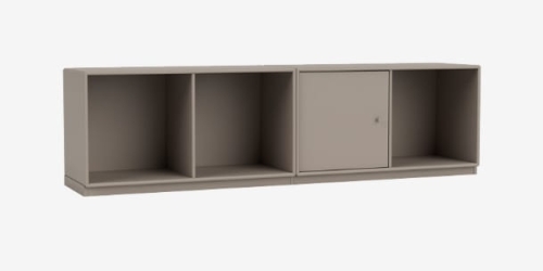 MONTANA półka / szafka na cokole LINE 141 Truffle QUICK SHIP