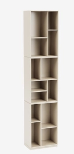 MONTANA regał na cokole LOOM 158 Oat QUICK SHIP