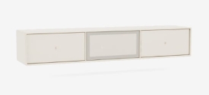 MONTANA szafka hi-fi / rtv wisząca OCTAVE V 158 Oat QUICK SHIP