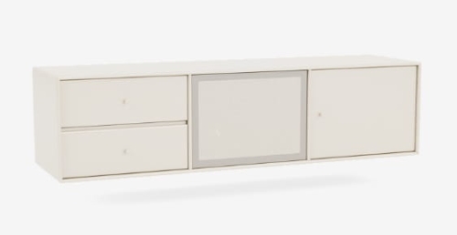 MONTANA szafka hi-fi / rtv wisząca OCTAVE VI 158 Oat QUICK SHIP