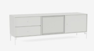 MONTANA szafka hi-fi / rtv na nóżkach OCTAVE VI 09 Nordic QUICK SHIP