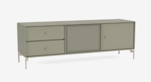 MONTANA szafka hi-fi / rtv na nóżkach OCTAVE VI 144 Fennel QUICK SHIP