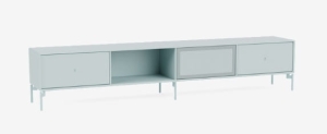 MONTANA szafka hi-fi / rtv na nóżkach OCTAVE VII 148 Flint QUICK SHIP