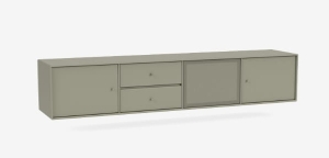 MONTANA szafka hi-fi / rtv wisząca OCTAVE VIII 144 Fennel QUICK SHIP