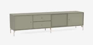MONTANA szafka hi-fi / rtv na nóżkach OCTAVE VIII 144 Fennel QUICK SHIP