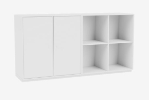 MONTANA szafka / regał na cokole PAIR 101 New White QUICK SHIP