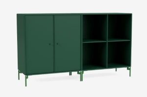 MONTANA szafka / regał na nóżkach PAIR 136 Pine QUICK SHIP